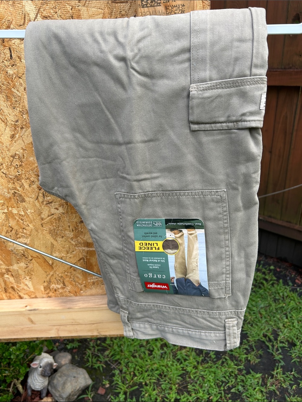 Wrangler Men's Cargo Shorts - Olive Taupe